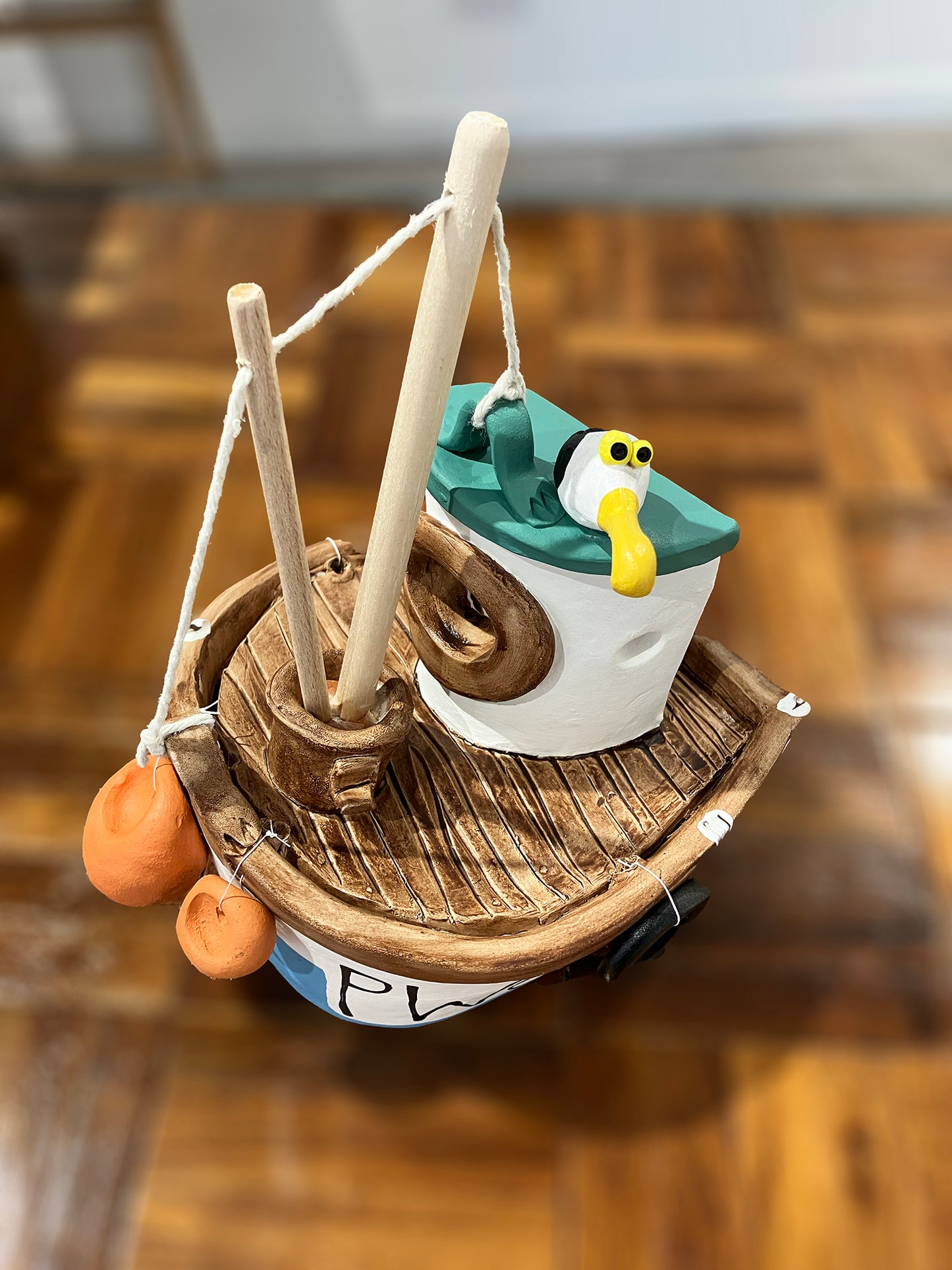 Medium Fishing Boat By Loopy Ceramics