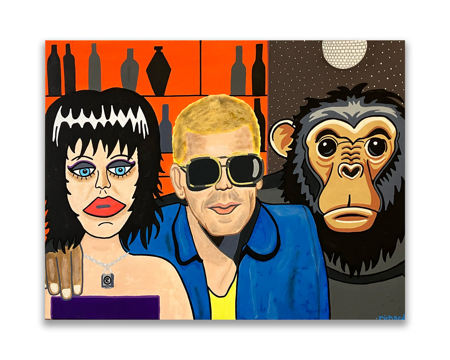 You, Lou and his Chimpanzee