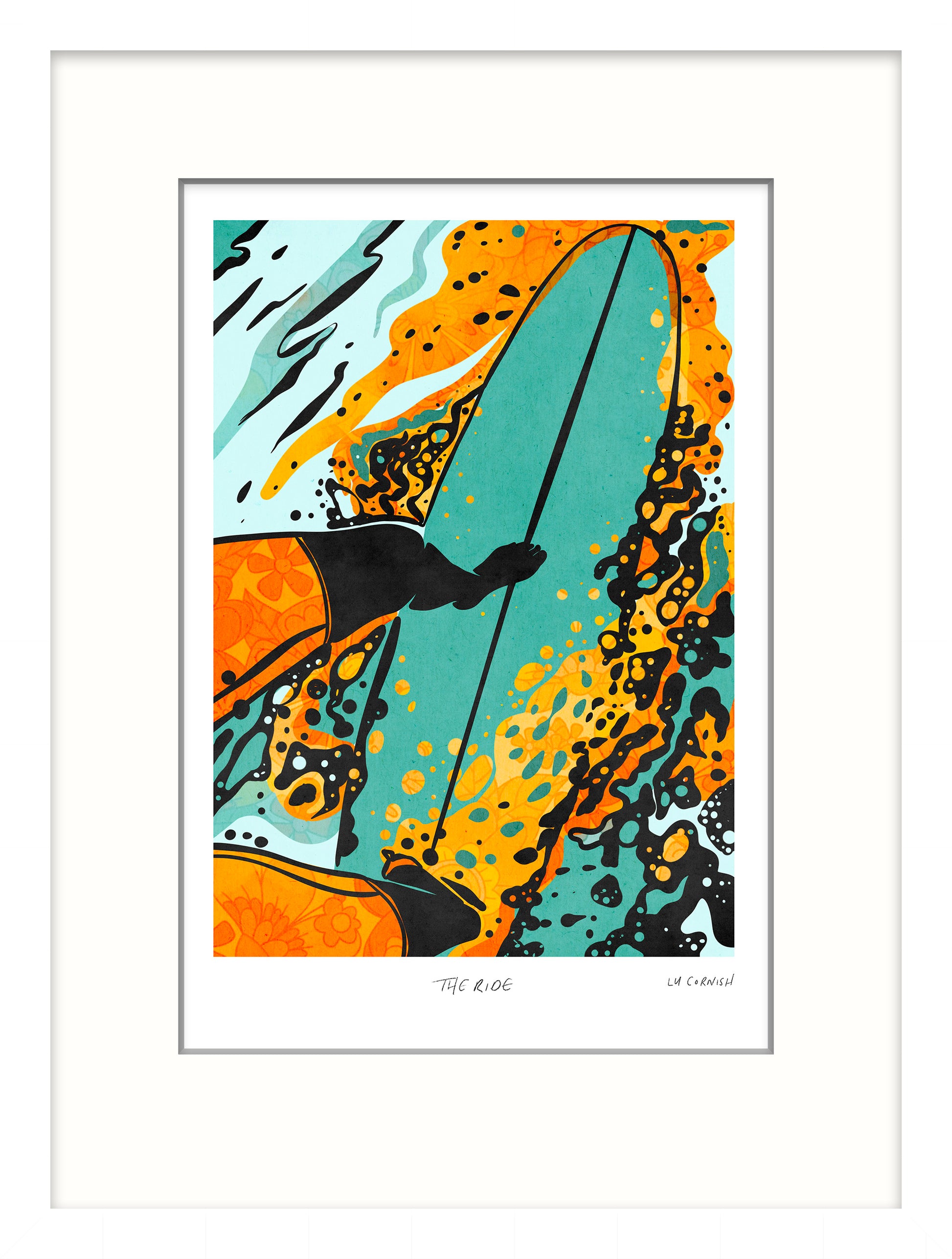 The Ride Art Print - SaltWalls