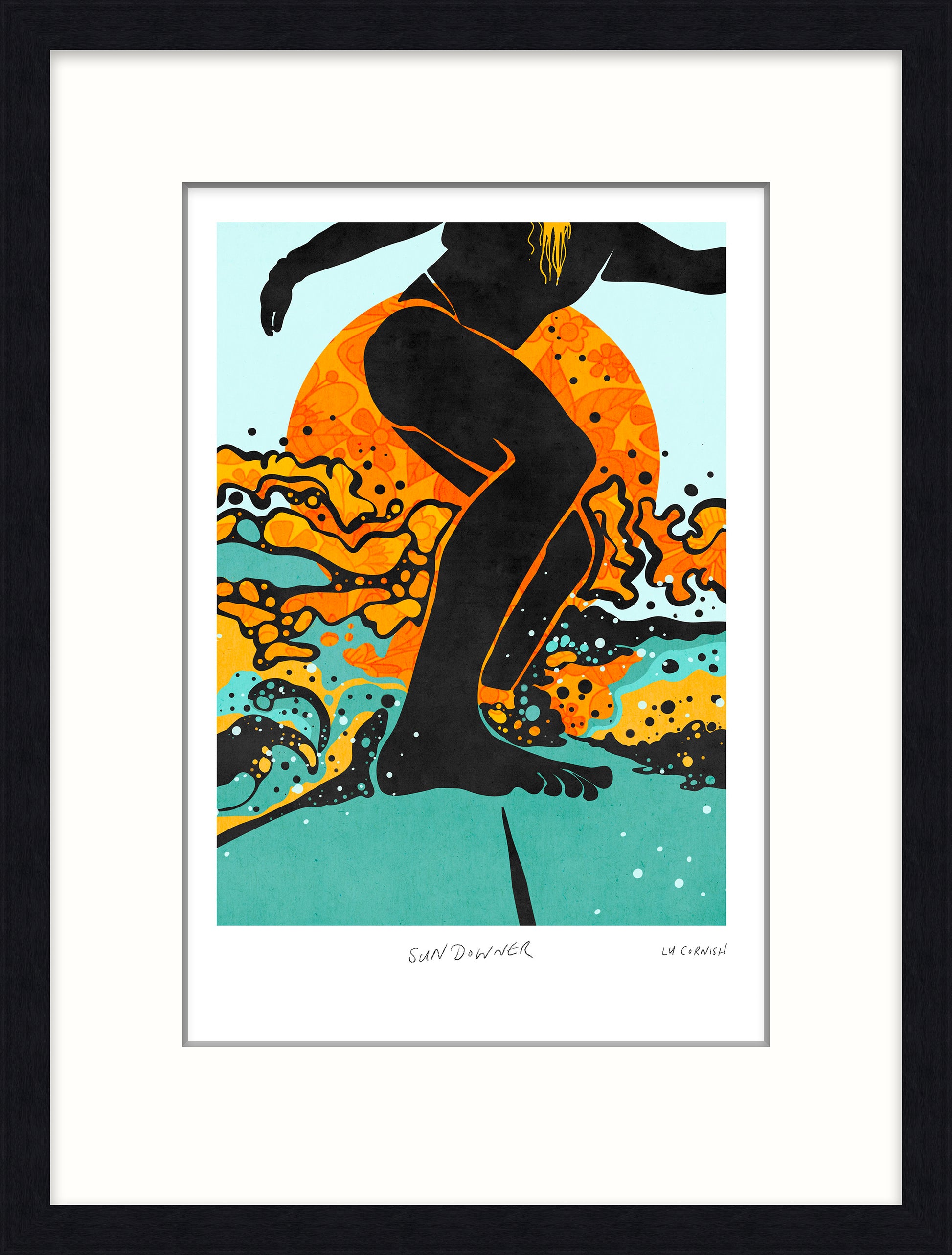 Sundowner Art Print - SaltWalls