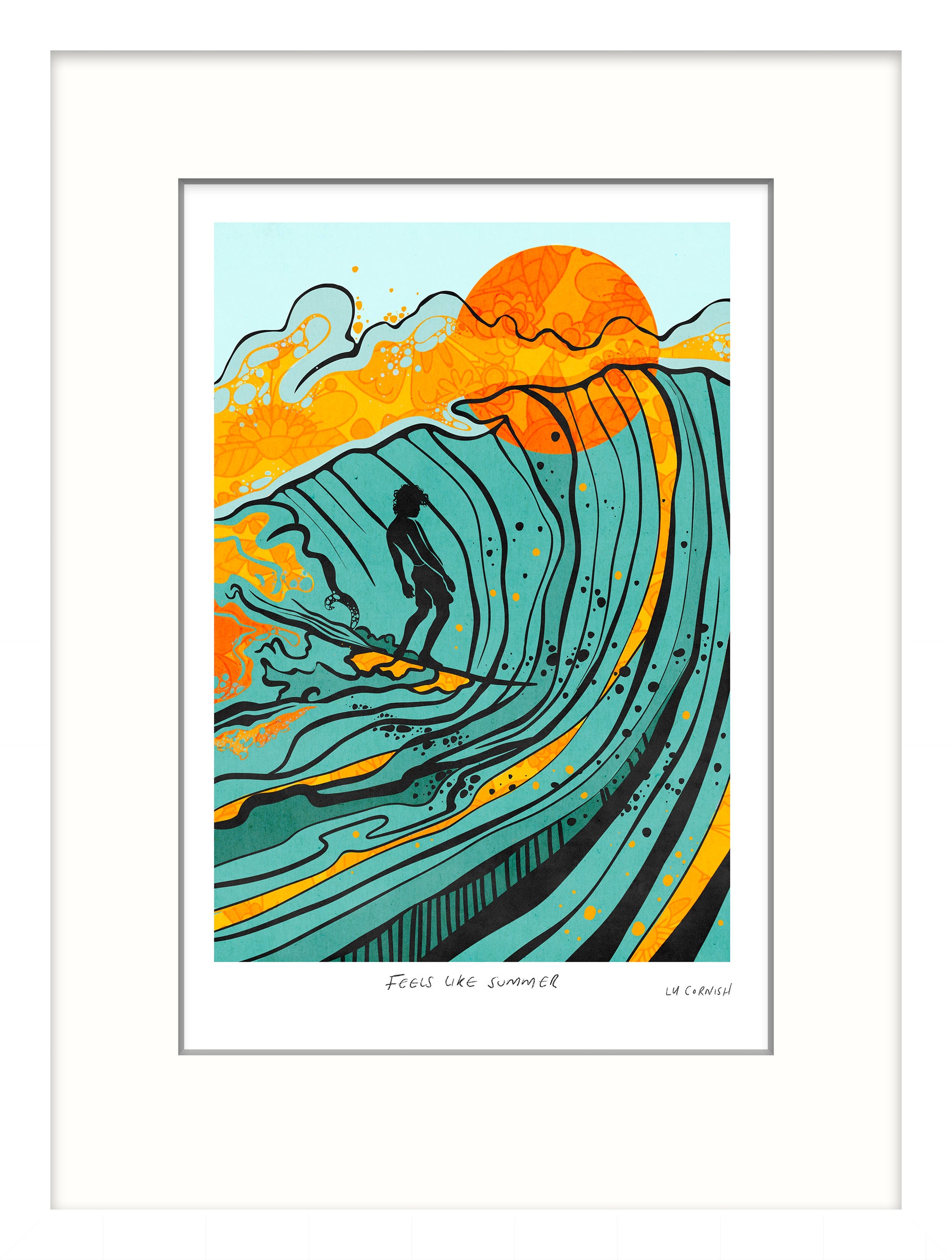 Feels Like Summer Art Print - SaltWalls