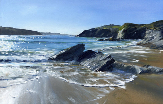 Incoming Tide Porth - SaltWalls