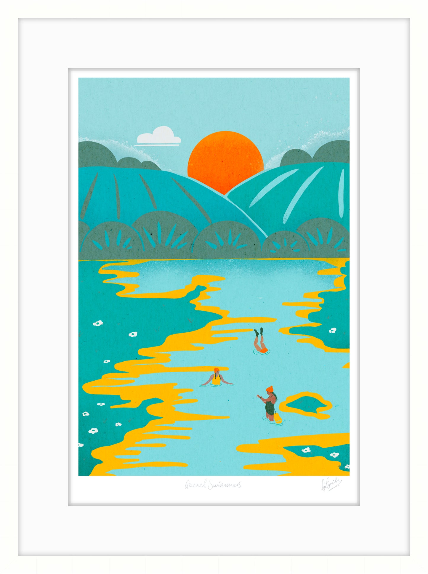 Gannel Swimmers - SaltWalls