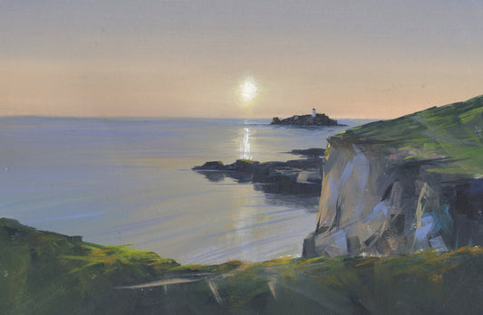 Godrevy Sunset - SaltWalls