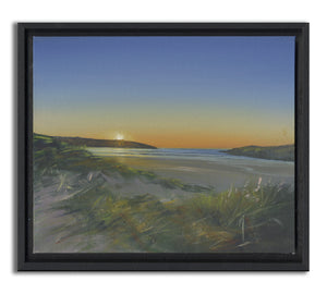 Original Acrylic " Crantock Sunset "