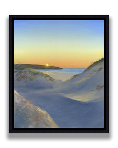 Original Acrylic " Sunset through the Dunes "