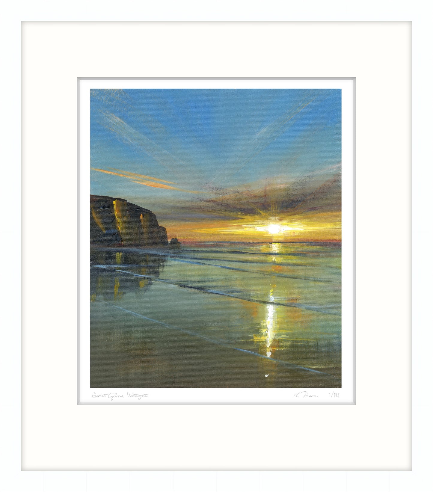 Sunset Fire, Watergate Bay