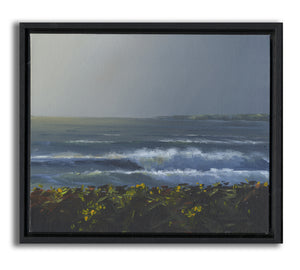 Original Acrylic " Wild Seas, Glendorgal "