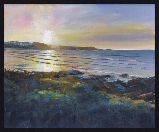 Across Fistral Beach