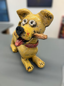 Happy Yellow Dog