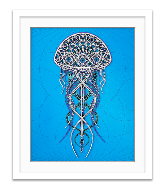 Original Laser Cut ' Jellyfish '