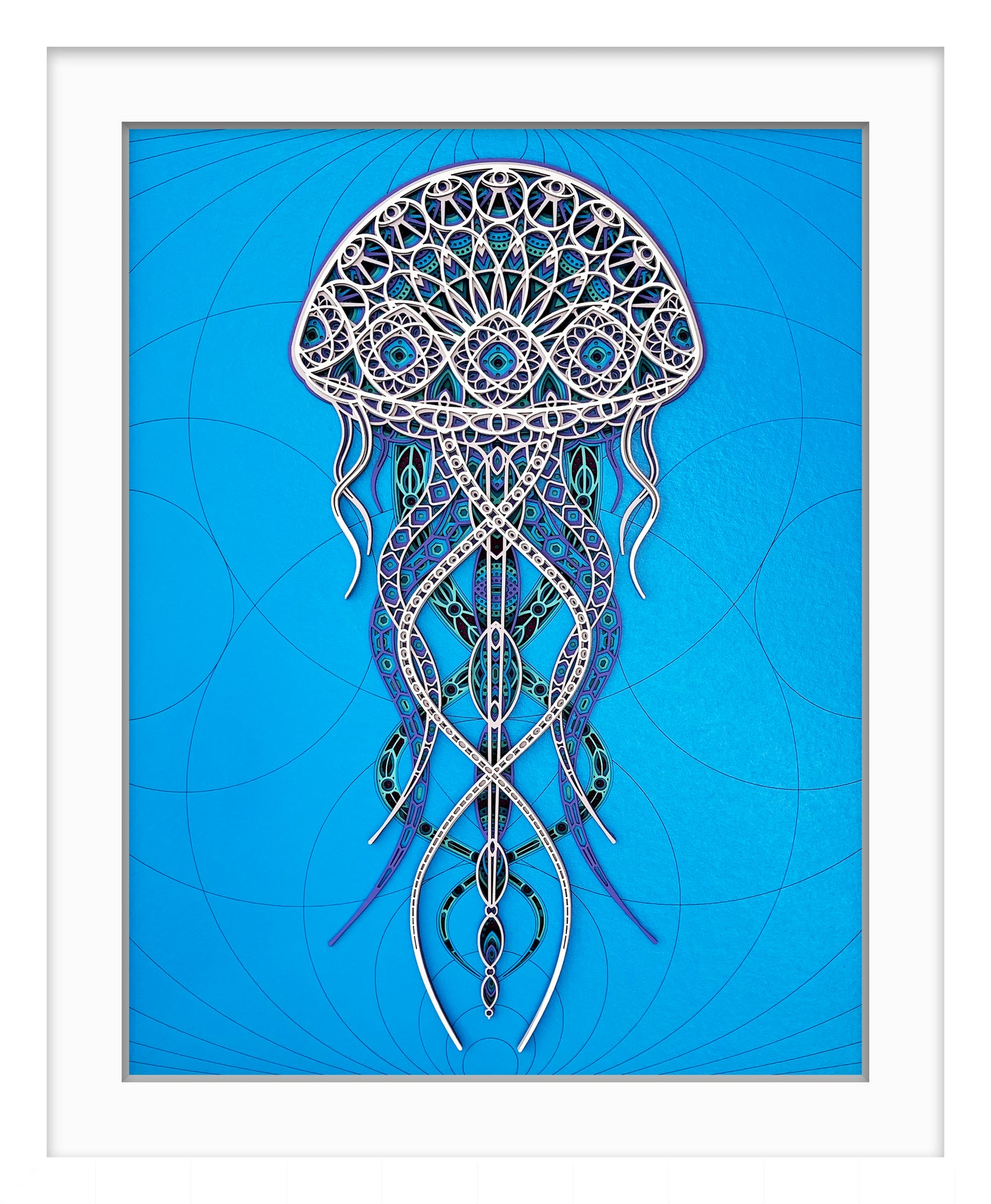 Original Laser Cut ' Jellyfish '