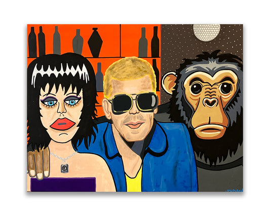 You, Lou and his Chimpanzee