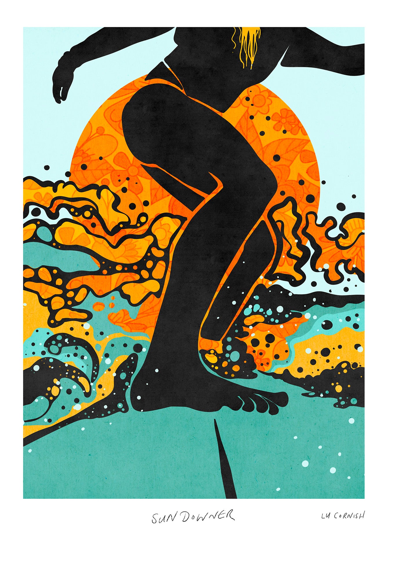 Sundowner Art Print - SaltWalls