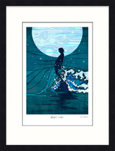 Load image into Gallery viewer, Night Surf Art Print - SaltWalls