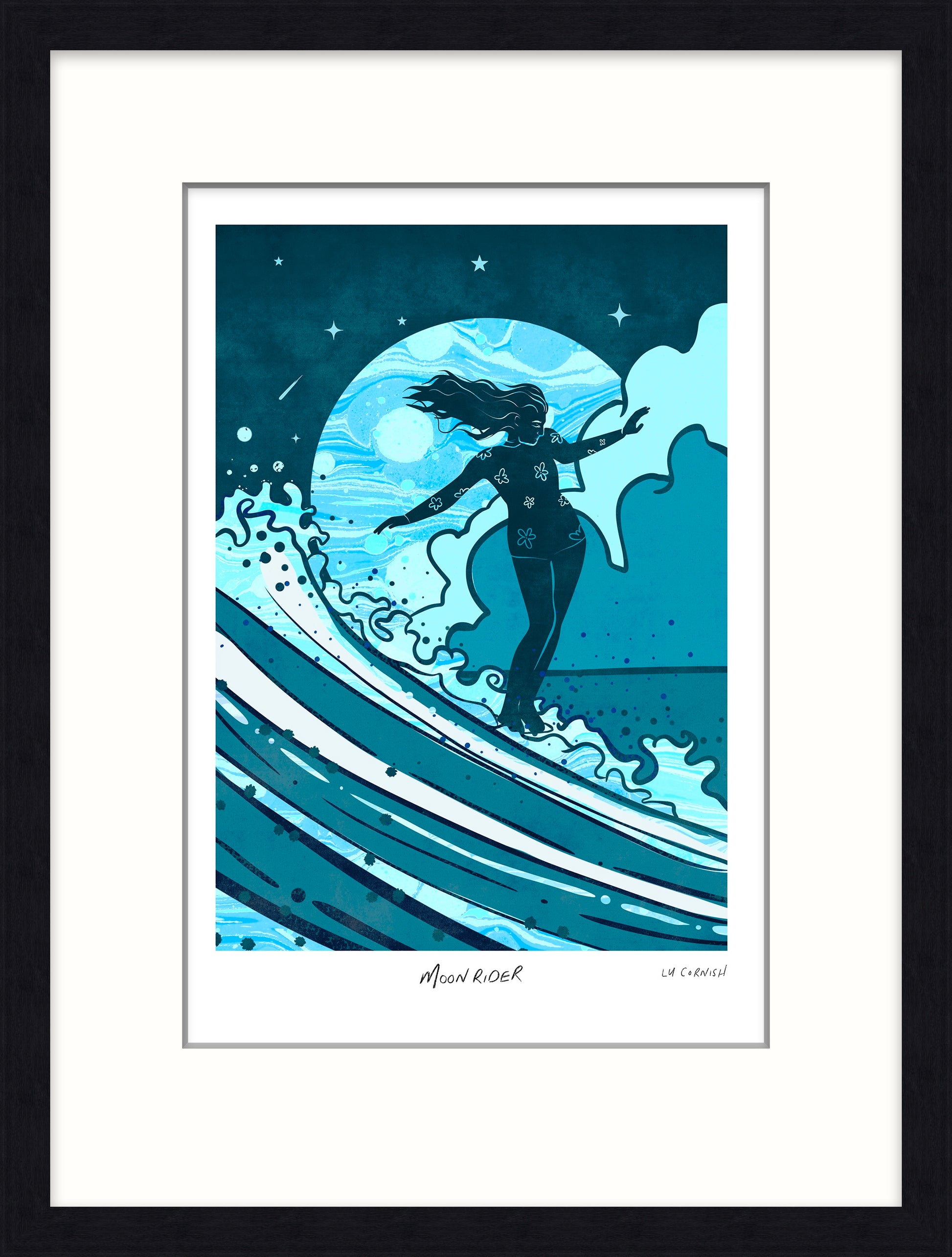 Moonrider Art Print - SaltWalls