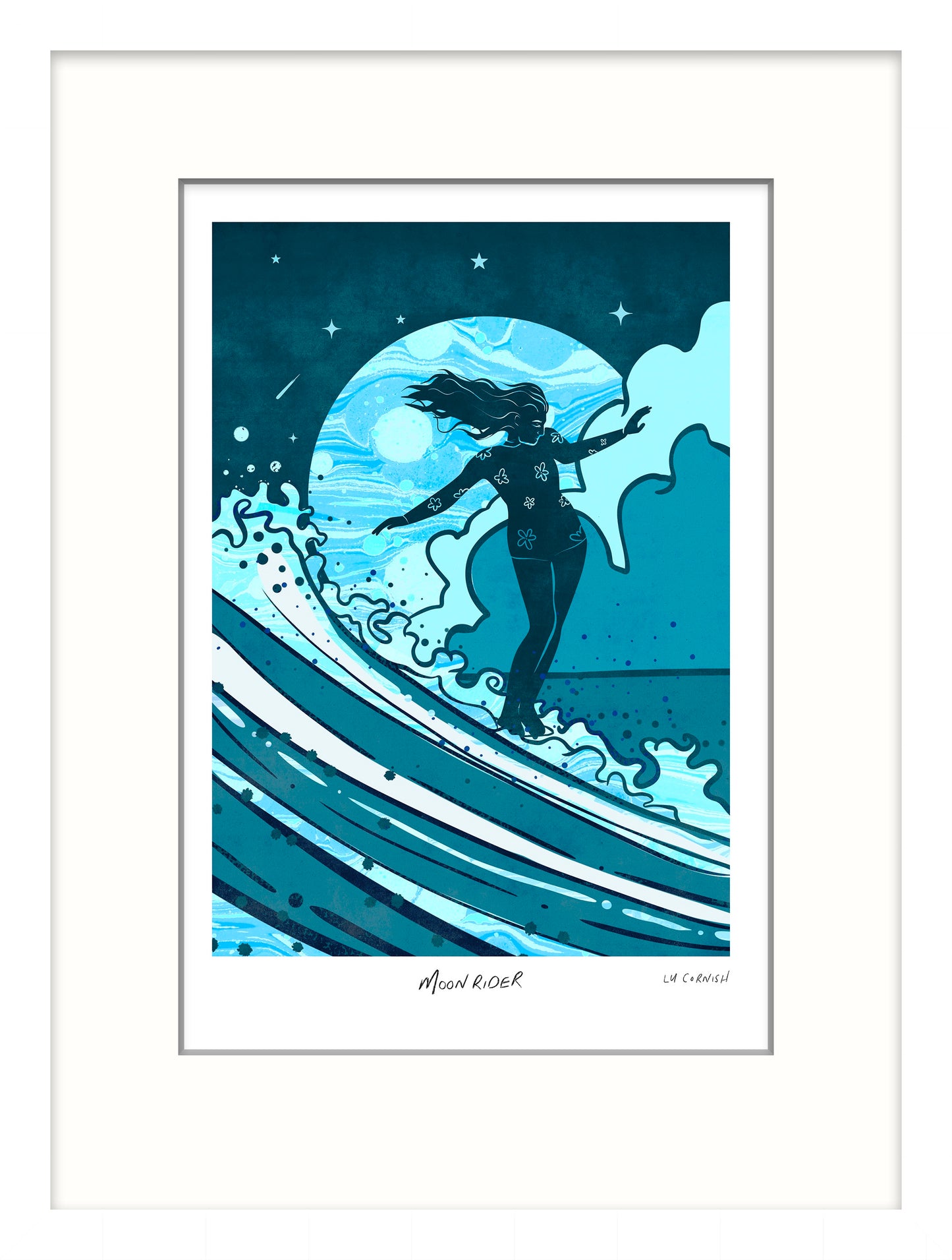 Moonrider Art Print - SaltWalls