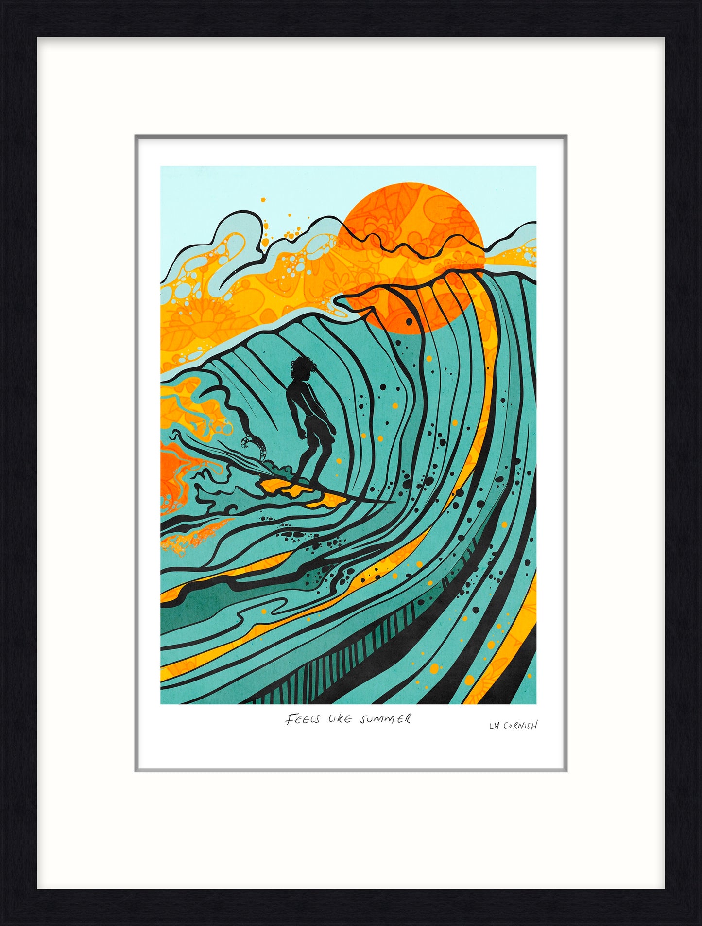 Feels Like Summer Art Print - SaltWalls