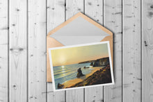 Load image into Gallery viewer, Sunset Over Carnewas Art Card - SaltWalls