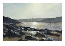 Load image into Gallery viewer, Early Morning Dog Walkers Porth Beach - SaltWalls