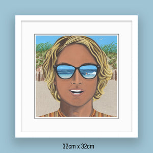 Limited Edition Print "Eyes On The Surf"