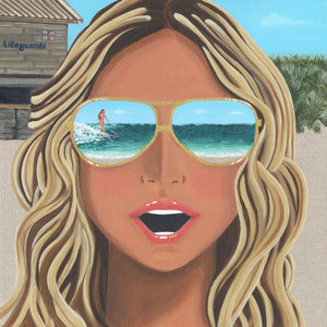 Limited Edition Print "Eyes On Fistral"
