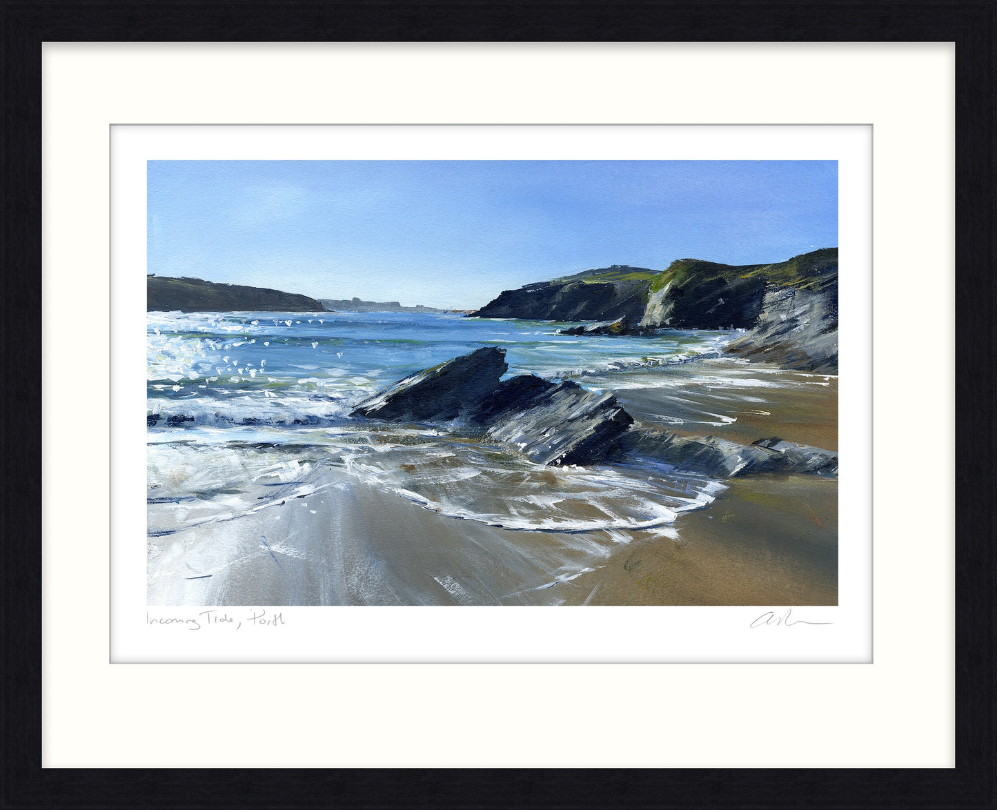 Incoming Tide Porth - SaltWalls