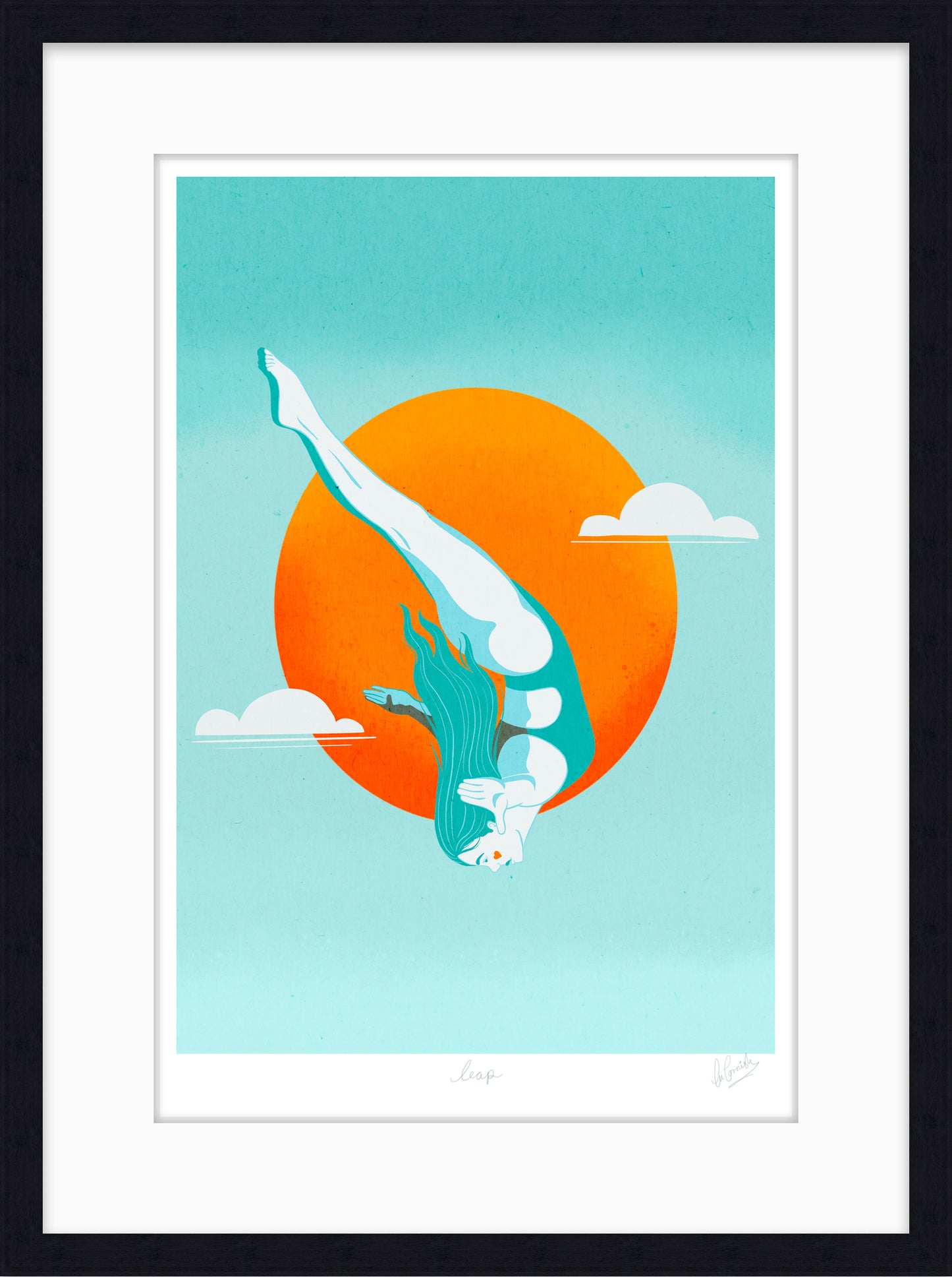 Leap Art Print - SaltWalls