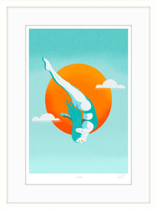 Leap Art Print - SaltWalls