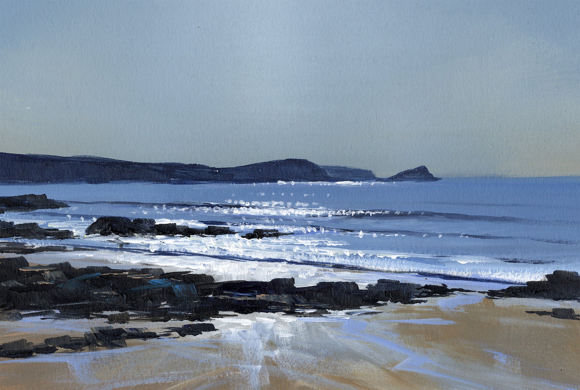 Little Fistral Art Card - SaltWalls