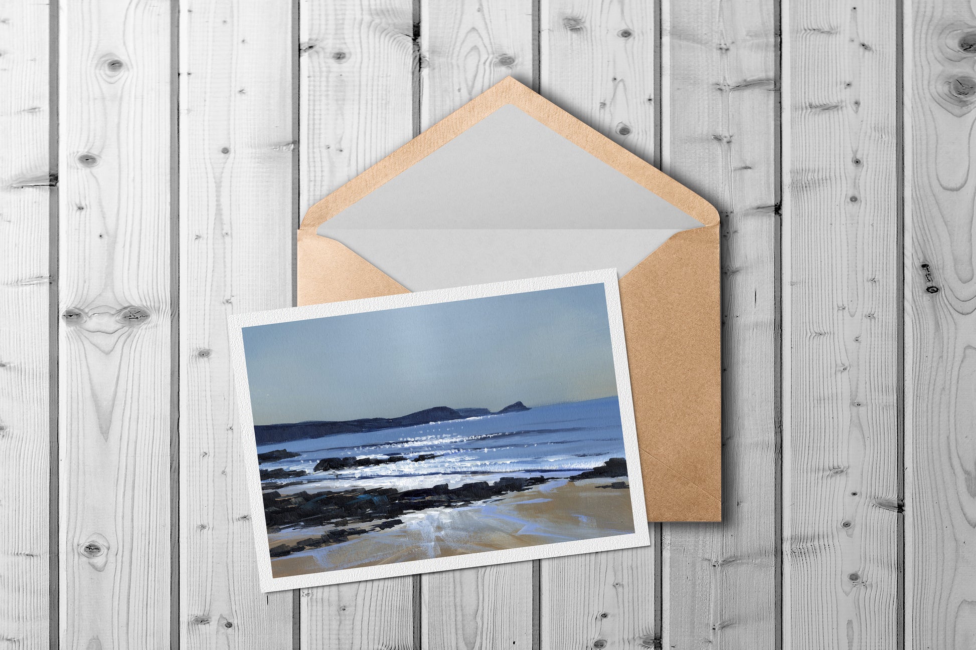 Little Fistral Art Card - SaltWalls