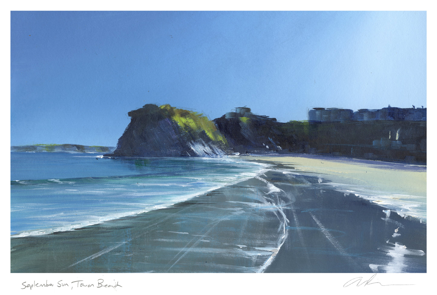 September Morning, Towan Beach - SaltWalls