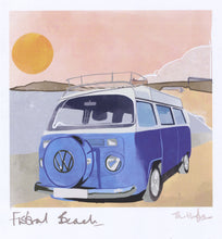 Load image into Gallery viewer, Art Print &quot;Fistral Camper&quot;