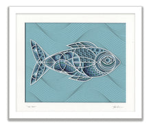 Load image into Gallery viewer, Original Laser Cut &quot;The Teal Fish&quot;