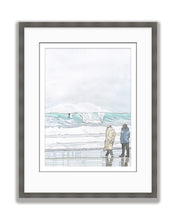 Load image into Gallery viewer, Original Watercolour &quot;Wave Watching 1&quot;