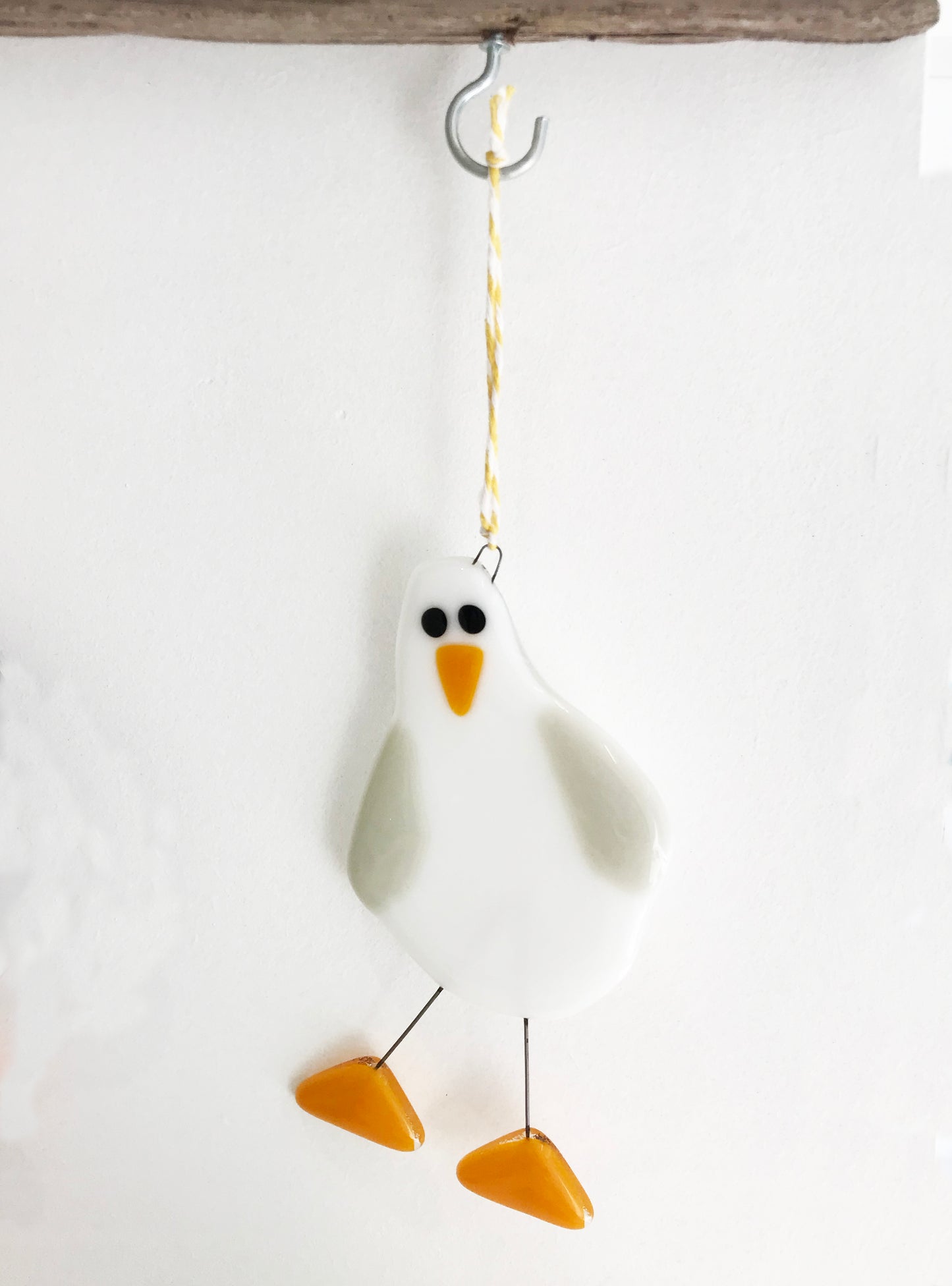 Fused Glass Seagul - SaltWalls